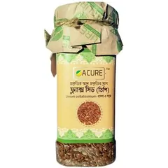 Acure Flax Seed - Omega-3 (Flax Seed Tisi) - 150 gm - Rokomari